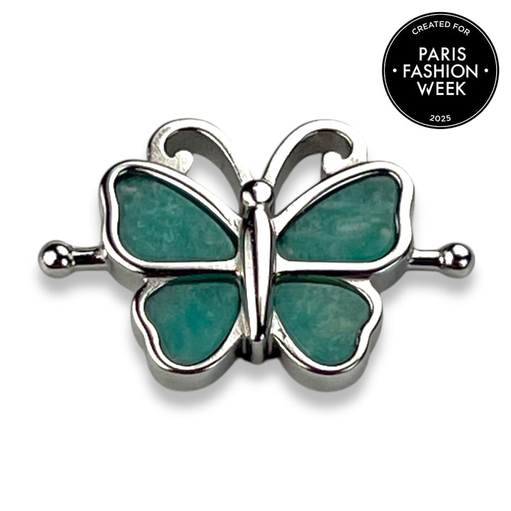 Crystal Butterfly - Amazonite