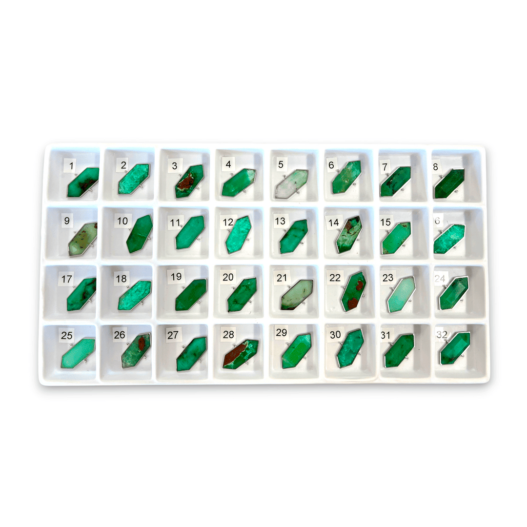 Choose Your Own Chrysoprase Titan TwinPoint™ – Silver