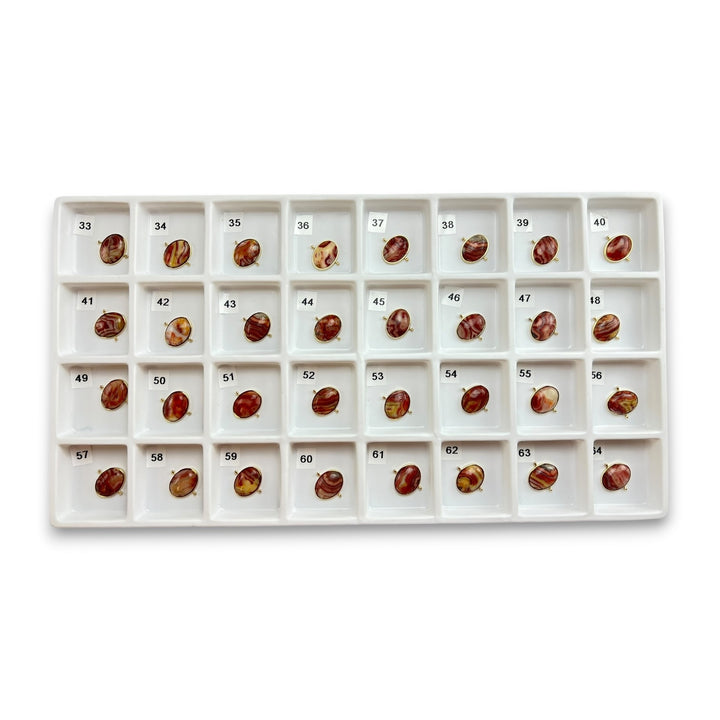 Pre Shop Preview Choose Your Own Crazy Jasper Oval – Gold