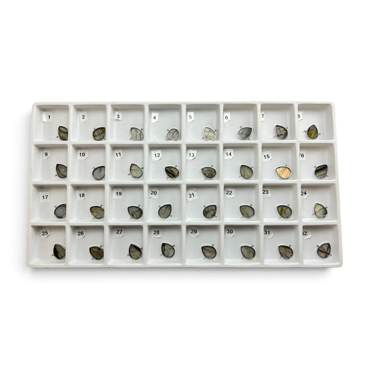 Choose Your Own Flat Luxe Labradorite AquaPoint™ – Silver