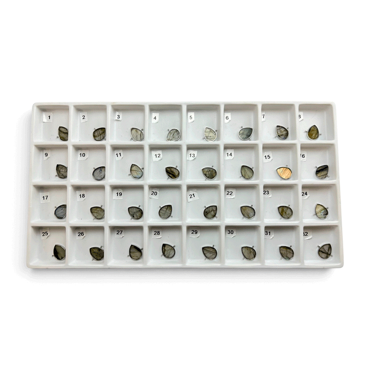 Choose Your Own Flat Luxe Labradorite AquaPoint™ – Silver