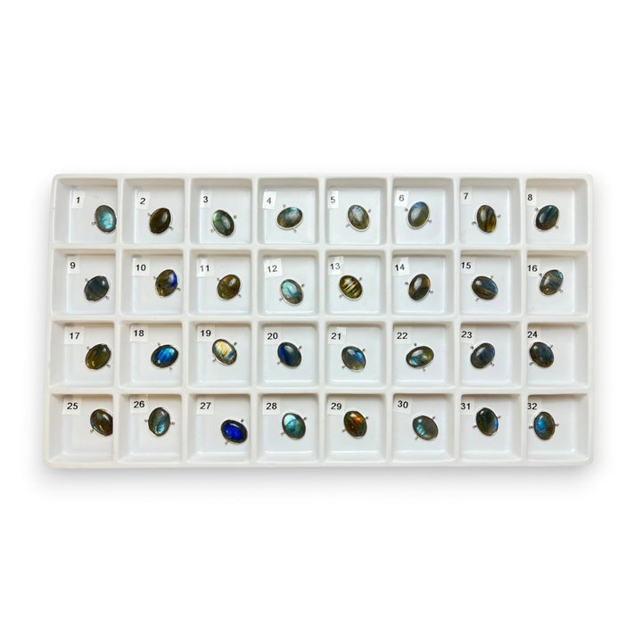 Choose Your Own Luxe Labradorite Oval – Silver