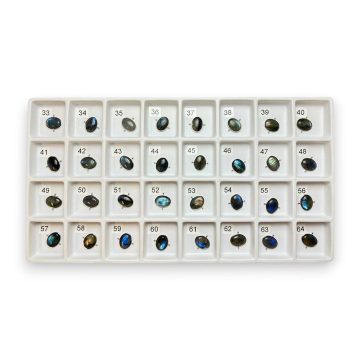 Choose Your Own Luxe Labradorite Oval – Silver
