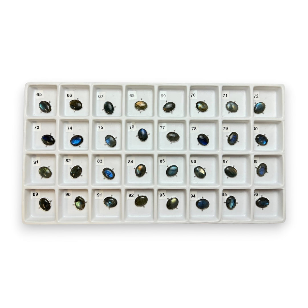 Choose Your Own Luxe Labradorite Oval – Silver