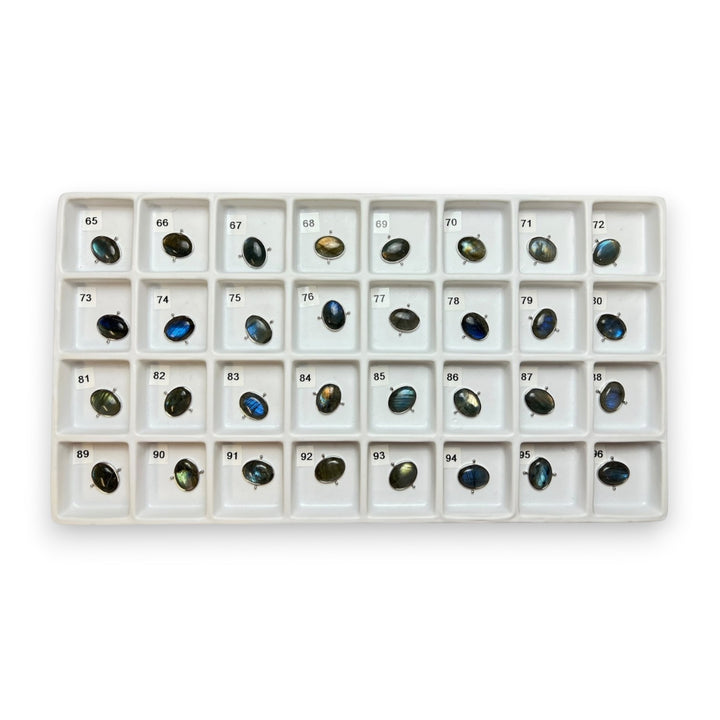 Choose Your Own Luxe Labradorite Oval – Silver