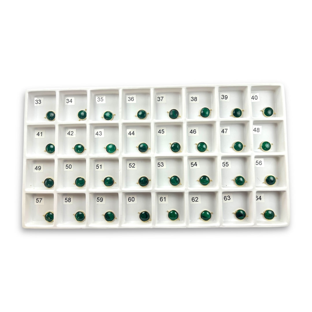 Choose Your Own Malachite Round – Gold