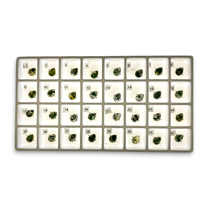 Choose Your Own Moss Agate AquaPoint™ – Gold