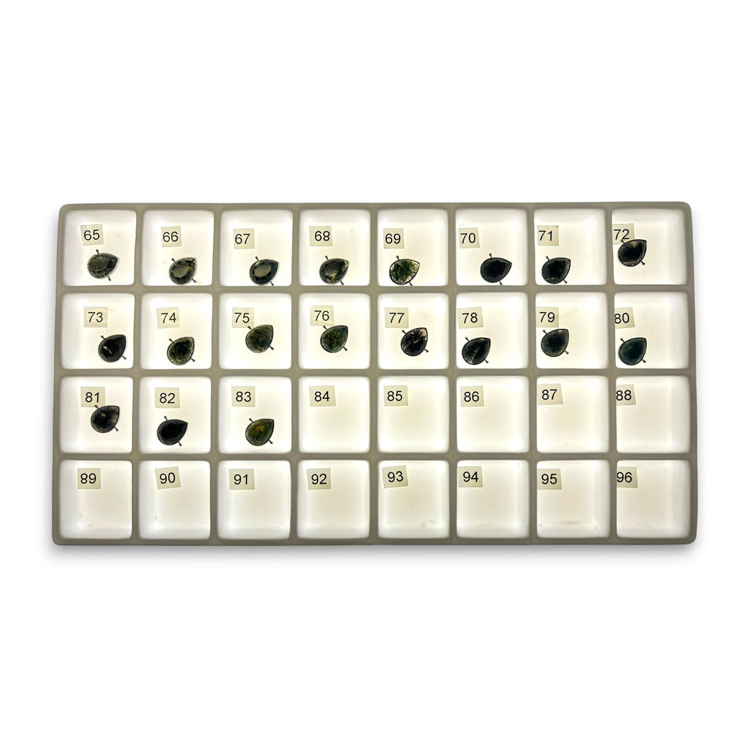 Choose Your Own Moss Agate AquaPoint™ – Silver