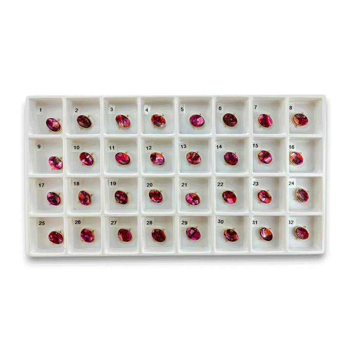 Choose Your Own O'Keeffe's Poppies Worry Stone – Gold