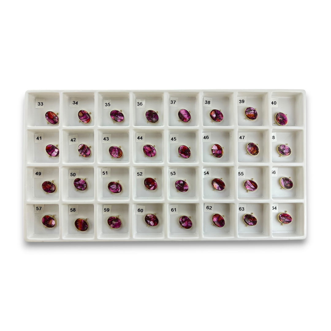 Choose Your Own O'Keeffe's Poppies Worry Stone – Gold