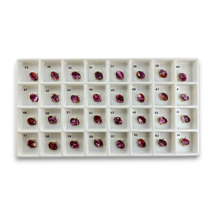 Choose Your Own O'Keeffe's Poppies Worry Stone – Gold