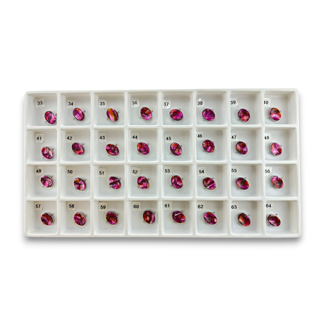 Choose Your Own O'Keeffe's Poppies Worry Stone – Silver