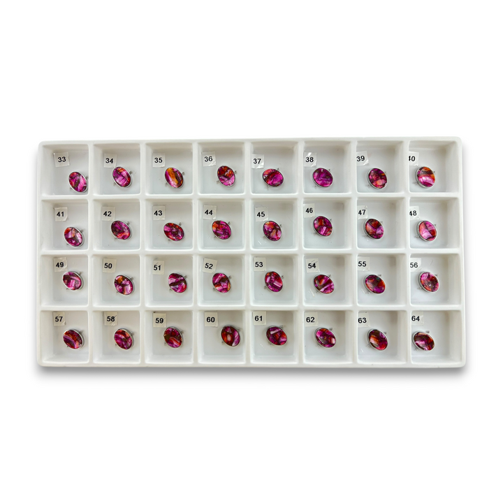 Choose Your Own O'Keeffe's Poppies Worry Stone – Silver
