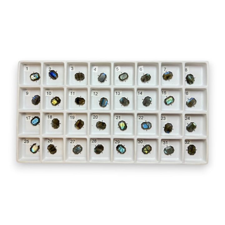 Choose Your Own Luxe Labradorite Octangle – Silver