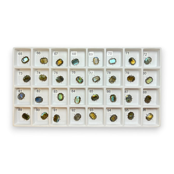 Choose Your Own Luxe Labradorite Octangle – Silver