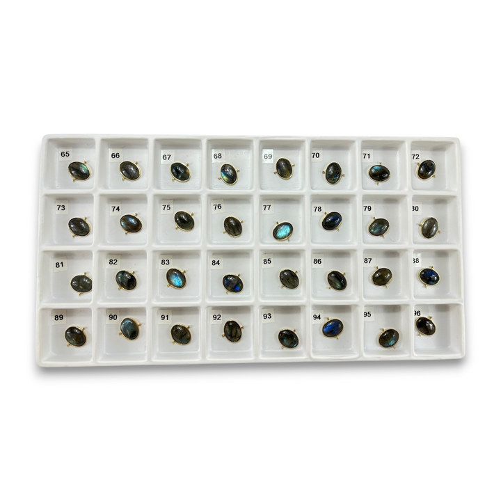 Choose Your Own Luxe Labradorite Ovals – Gold