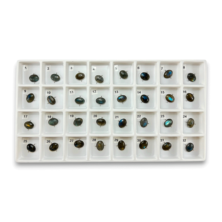 Choose Your Own Luxe Labradorite Ovals – Silver