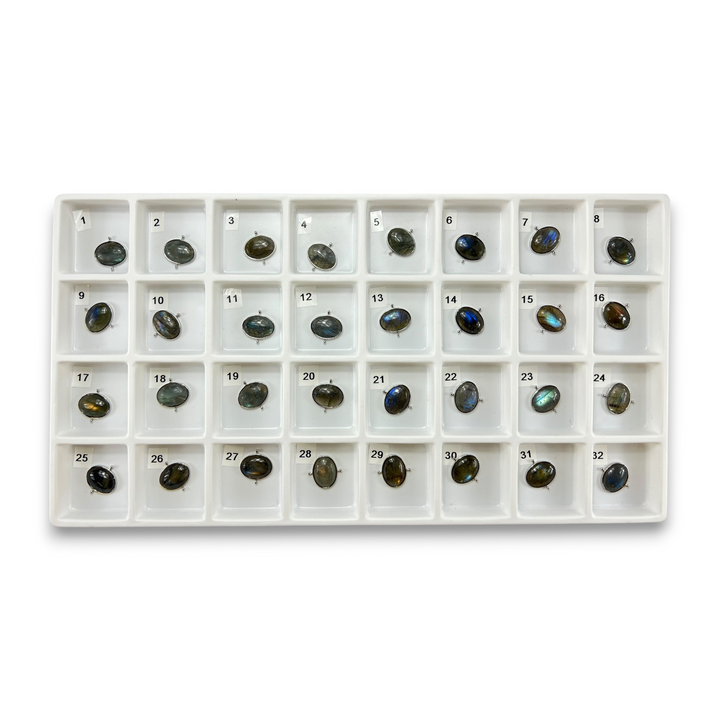 Choose Your Own Luxe Labradorite Ovals – Silver