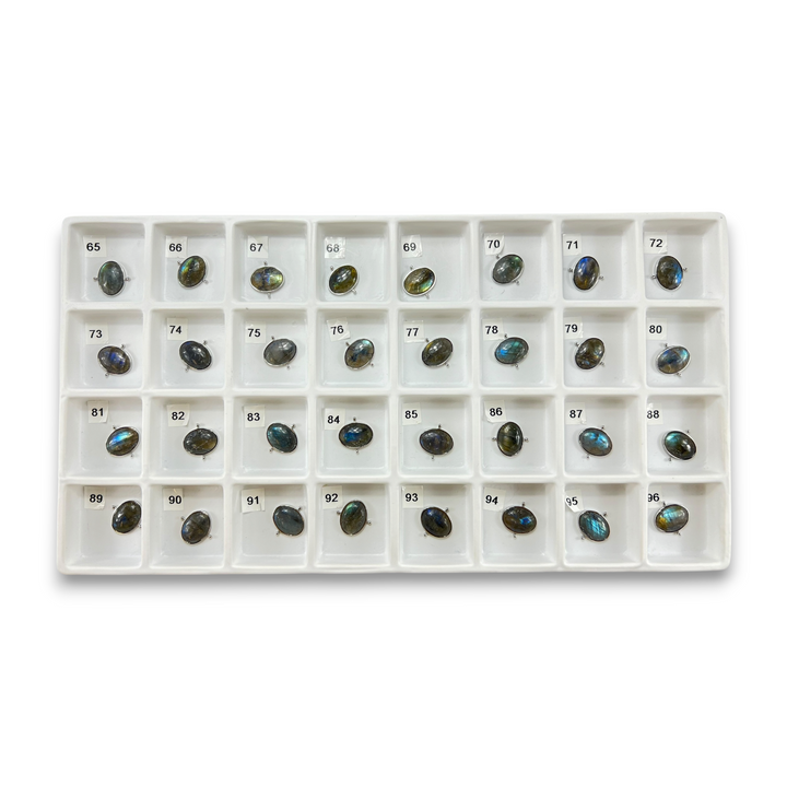 Choose Your Own Luxe Labradorite Ovals – Silver
