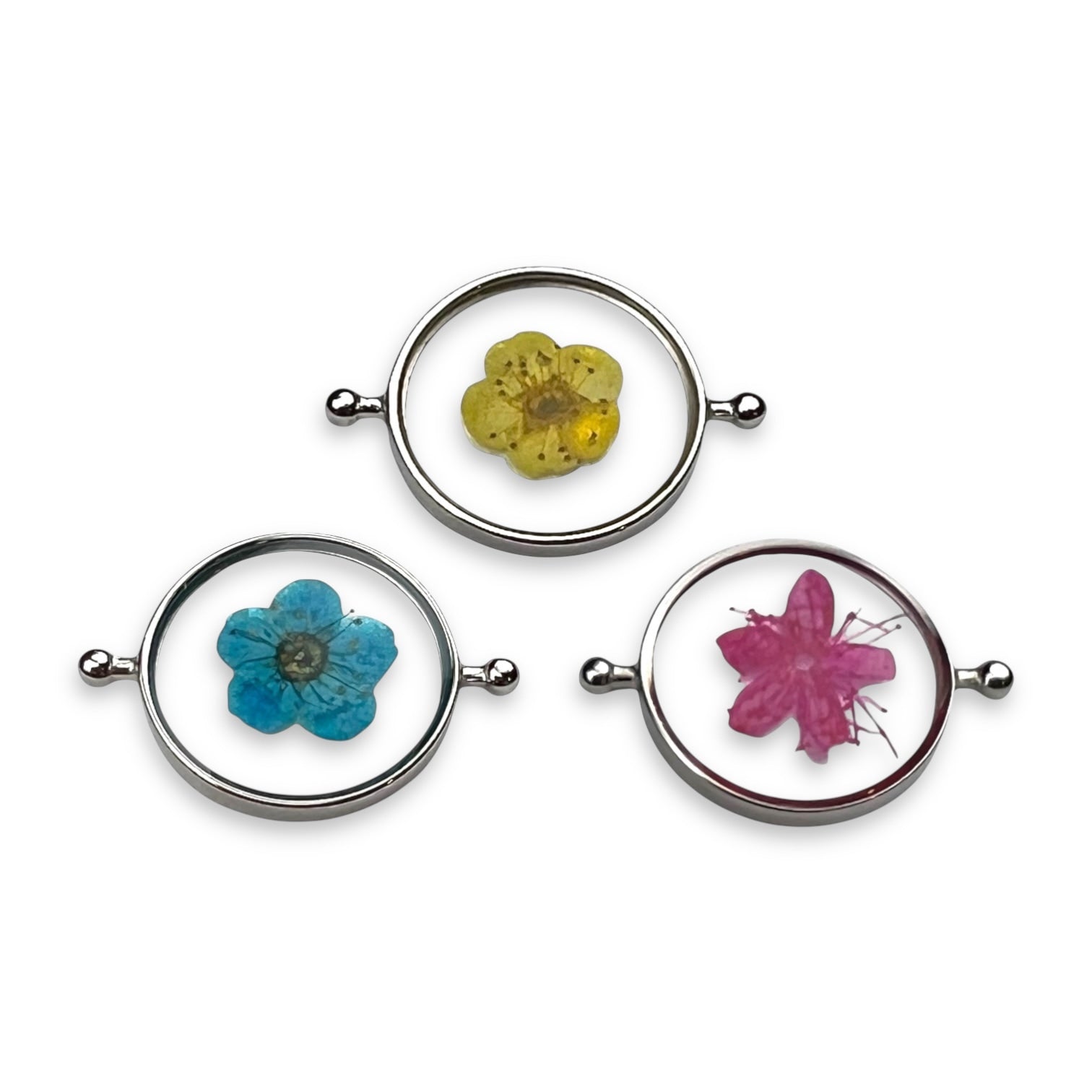 Encapture™ Flower Trio Set – Peace, Joy & Love in Bloom – CONQUERing