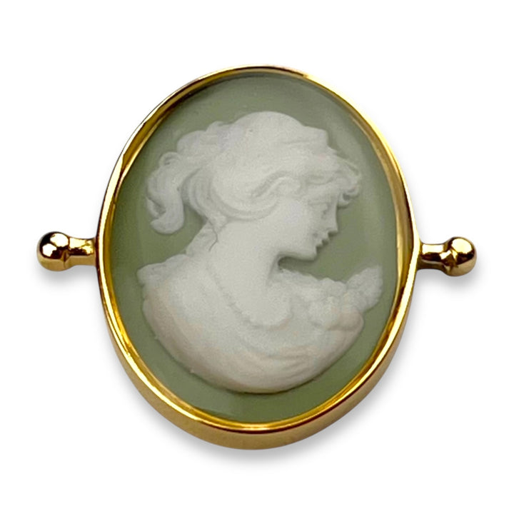 Grandma's Attic - Cameo Oval Vessels