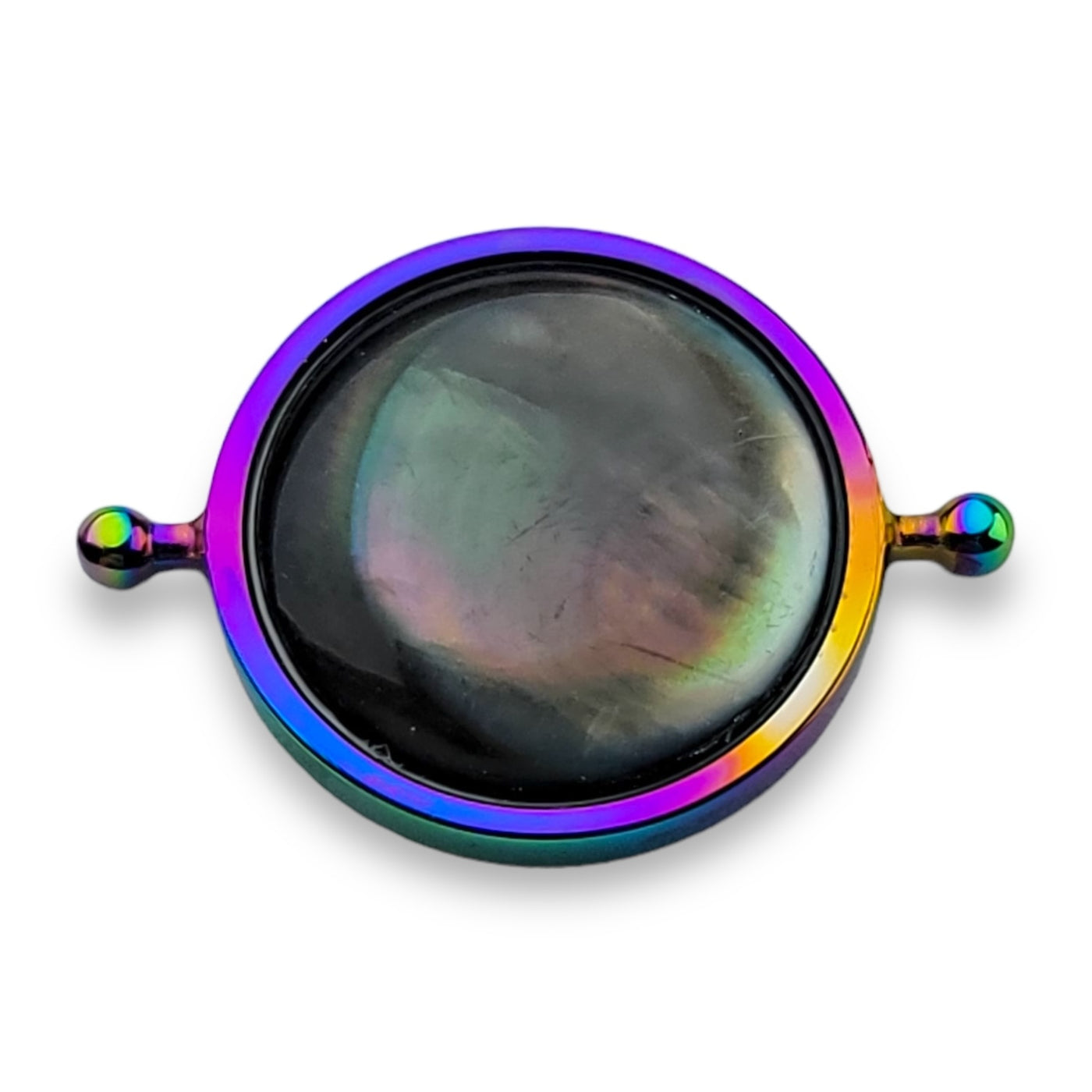 Round Rainbow Crystal Element