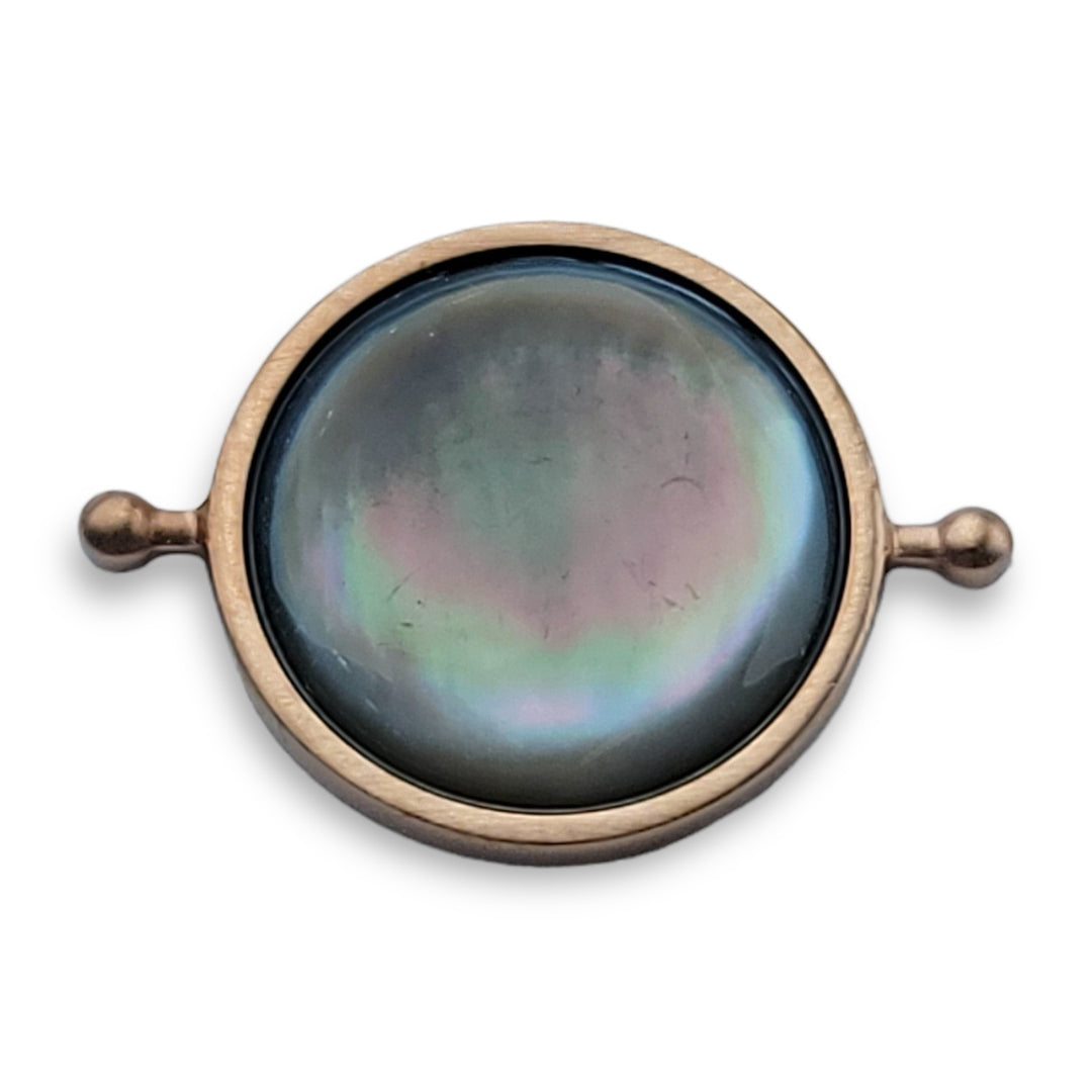 Rose Gold Round Crystal Element