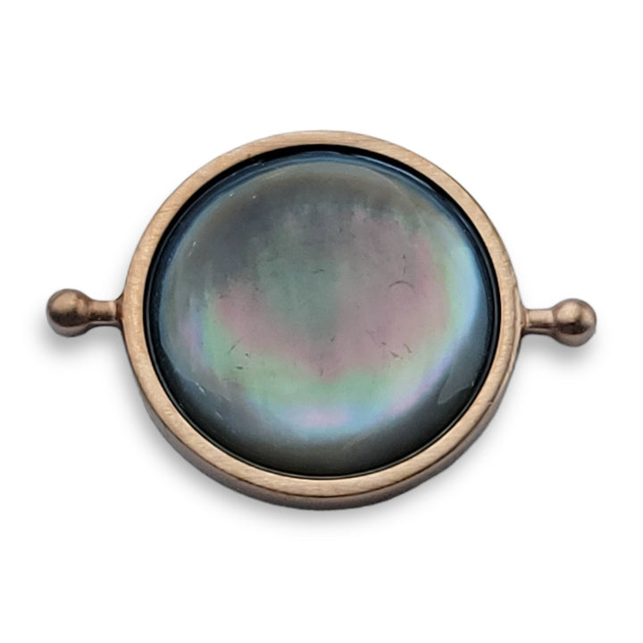 Rose Gold Round Crystal Element