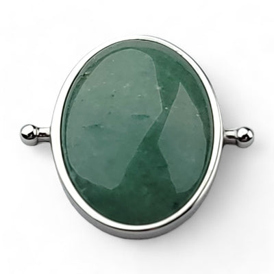 Green Aventurine Oval Crystal Element