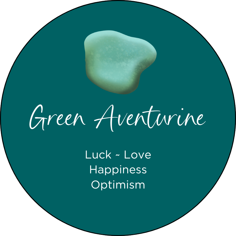 Green Aventurine Oval Crystal Element