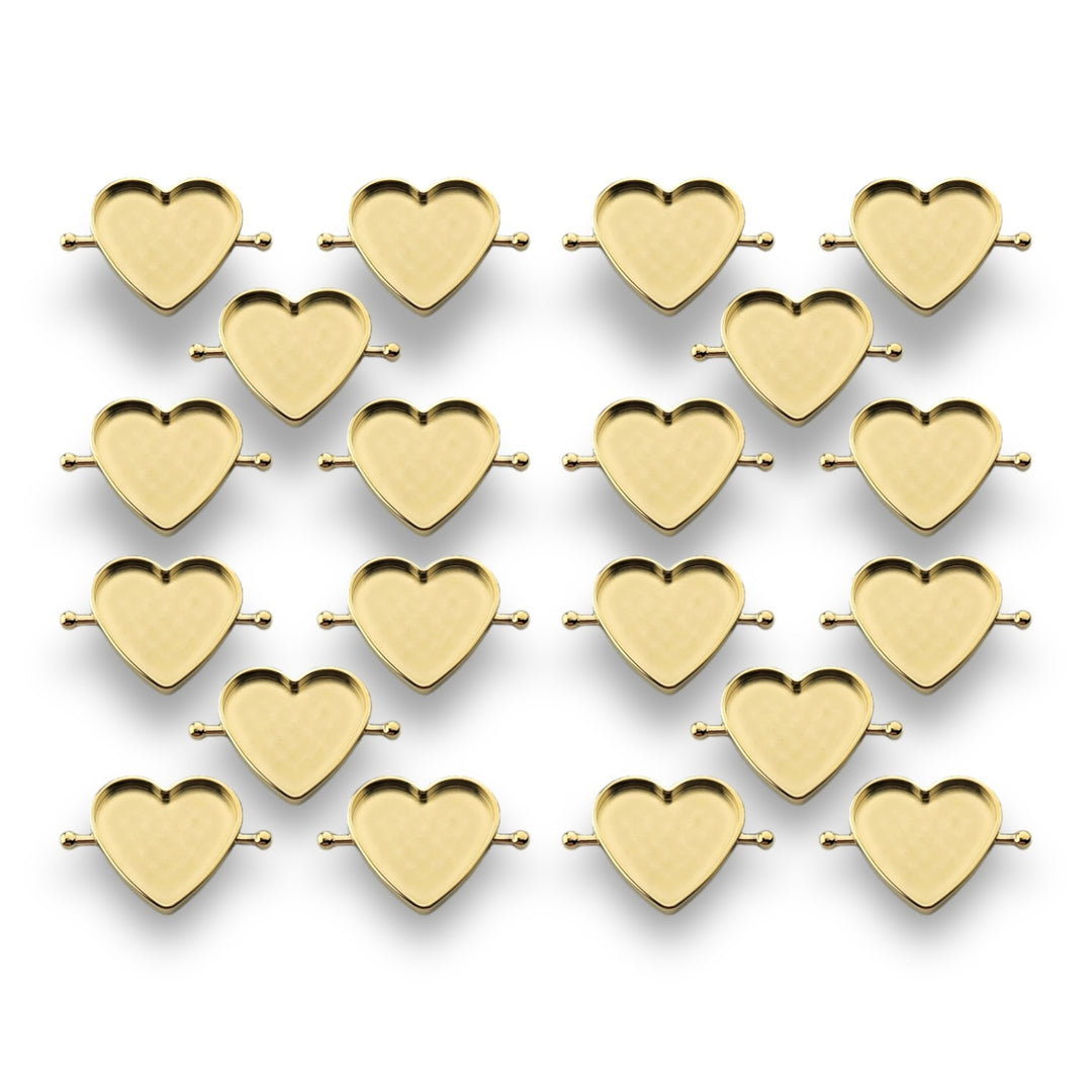 DIY Heart Element Bezel – Bulk