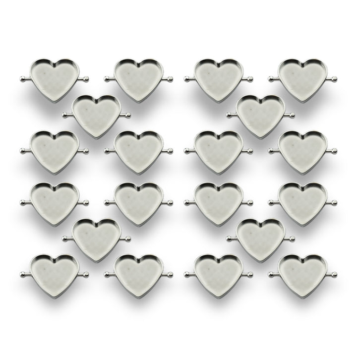 DIY Heart Element Bezel – Bulk