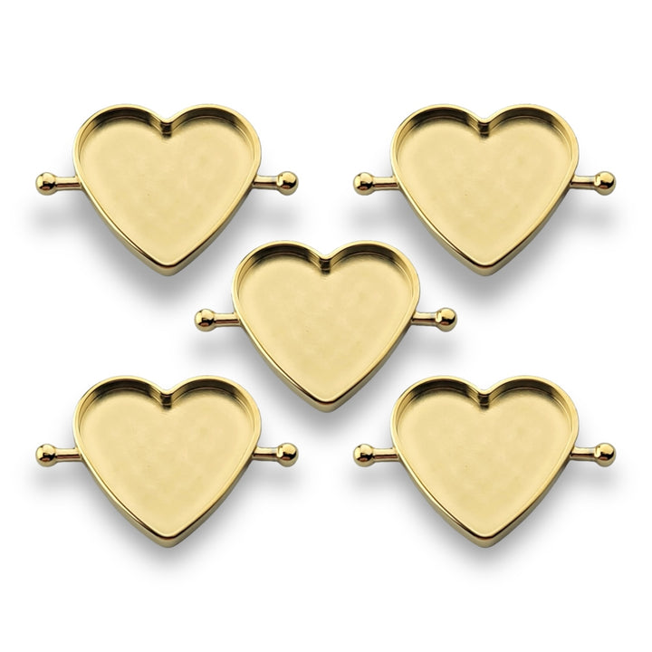 DIY Heart Element Bezel – Bulk