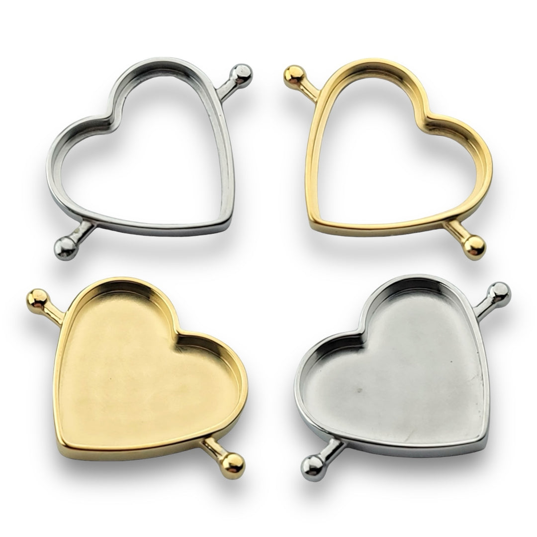 DIY Heart Element Bezel