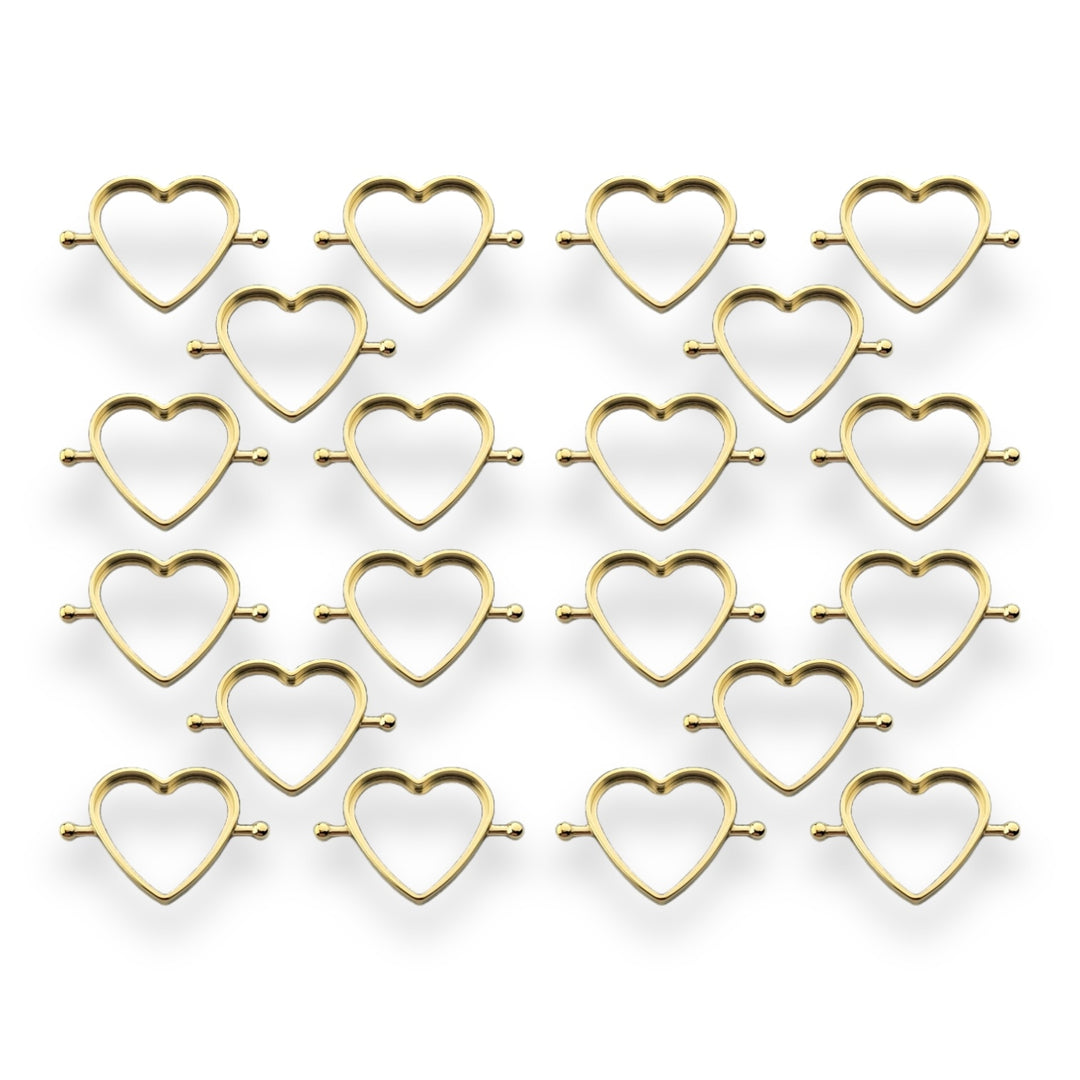 DIY Heart Element Bezel – Bulk