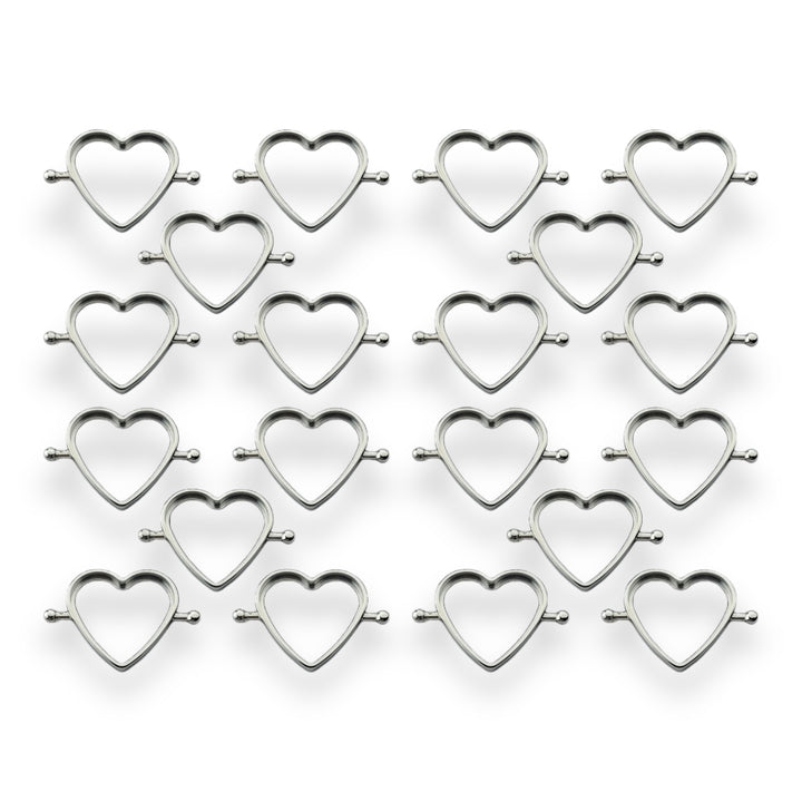 DIY Heart Element Bezel – Bulk