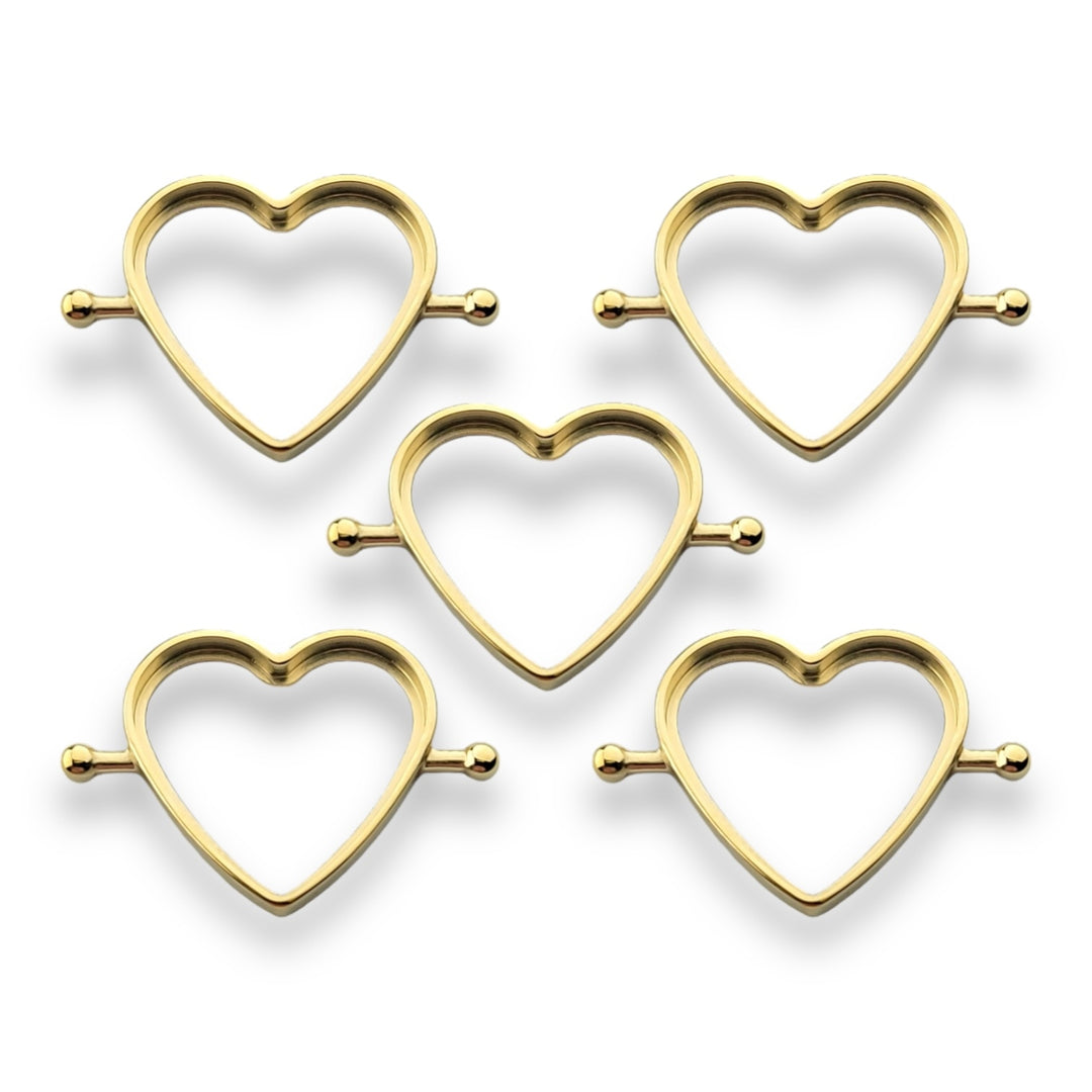 DIY Heart Element Bezel – Bulk