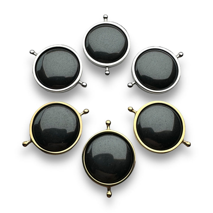 Hematite Round Crystal Element