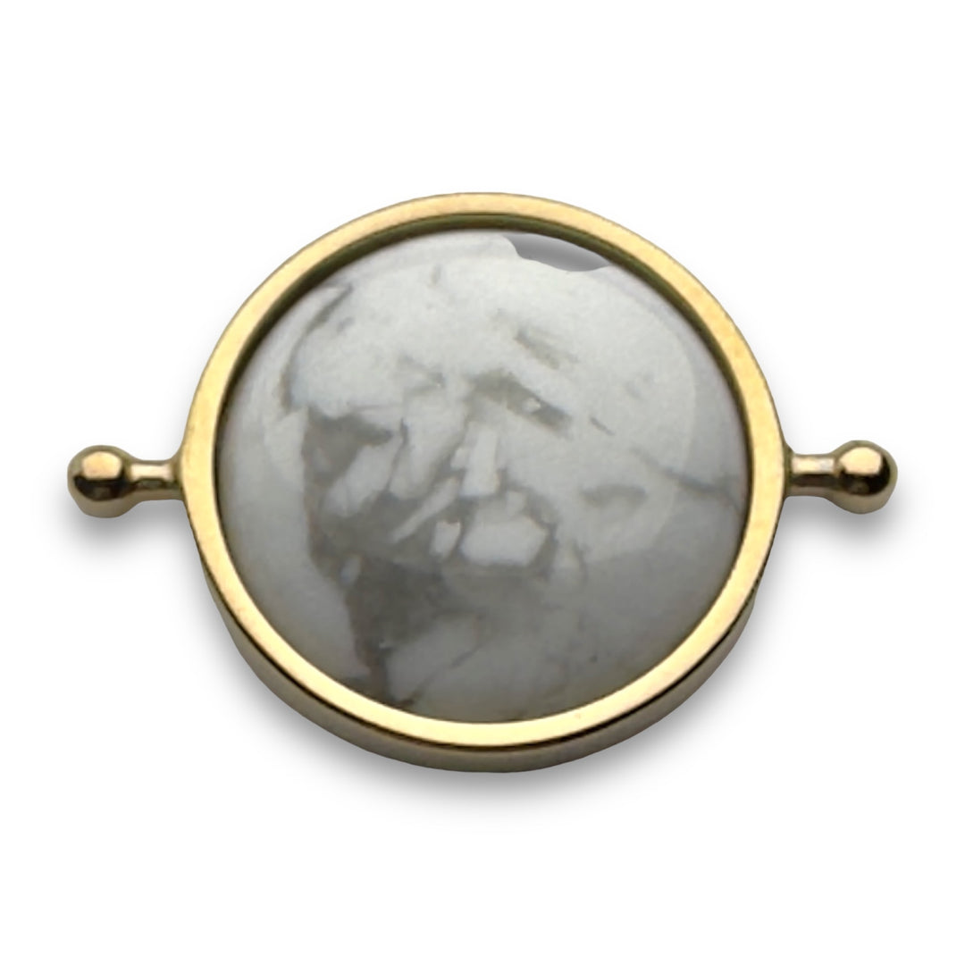 Howlite Round Crystal Element