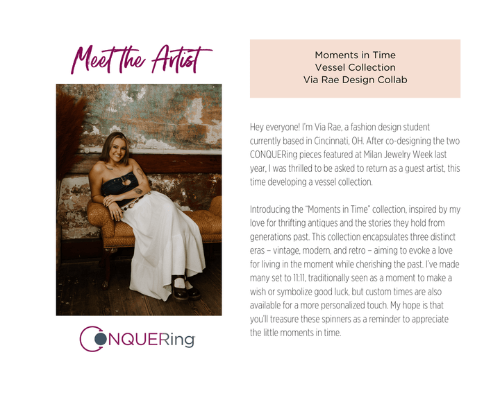 "Moments in Time" Vessel Collection (made to order) – Via Rae Collab