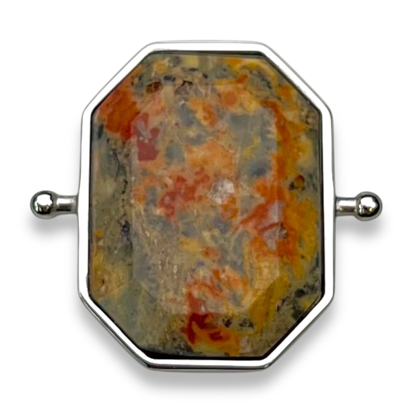 Leopard Skin Jasper Octangle™ Crystal Element