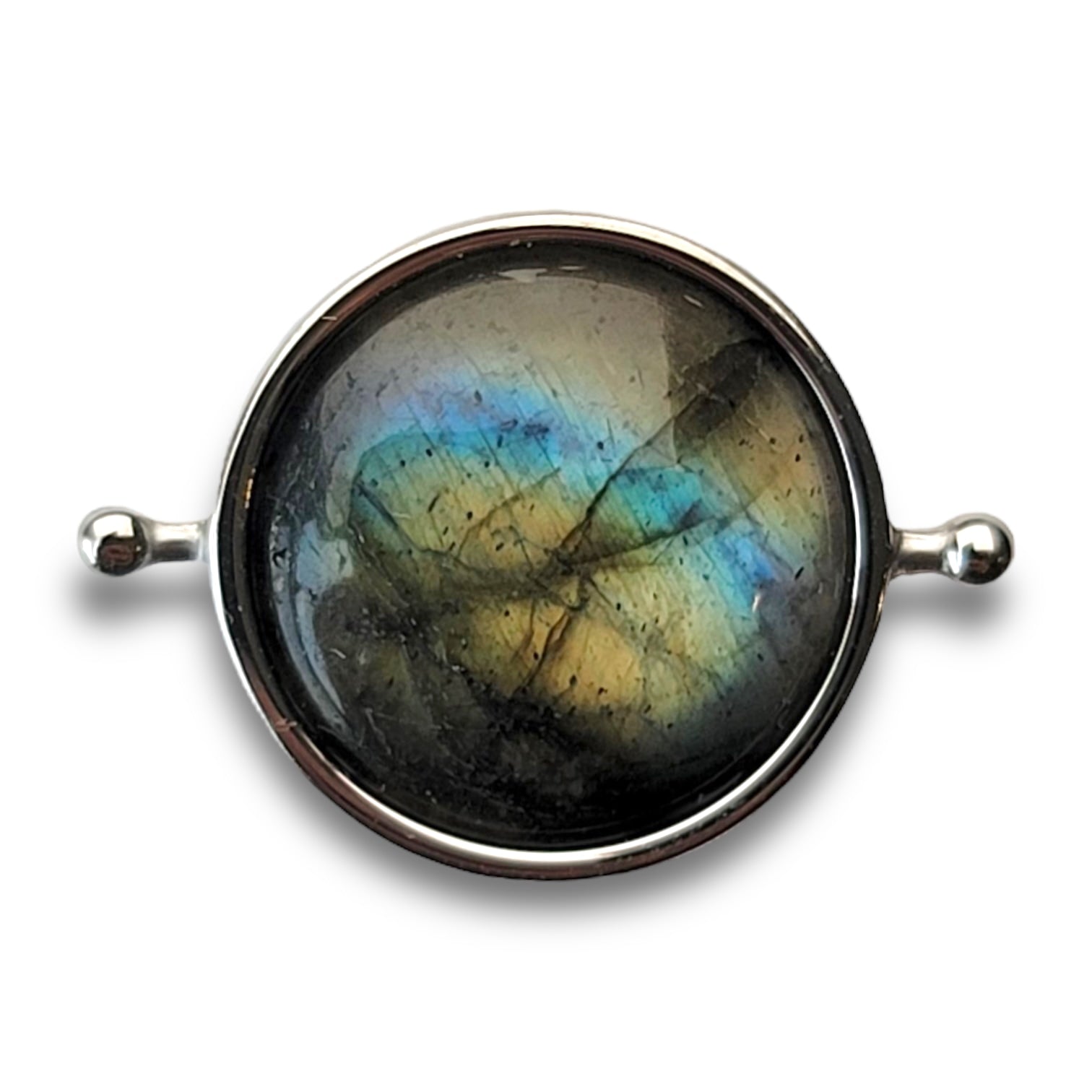 Luxe) Labradorite Round Element | Spectrolite – CONQUERing