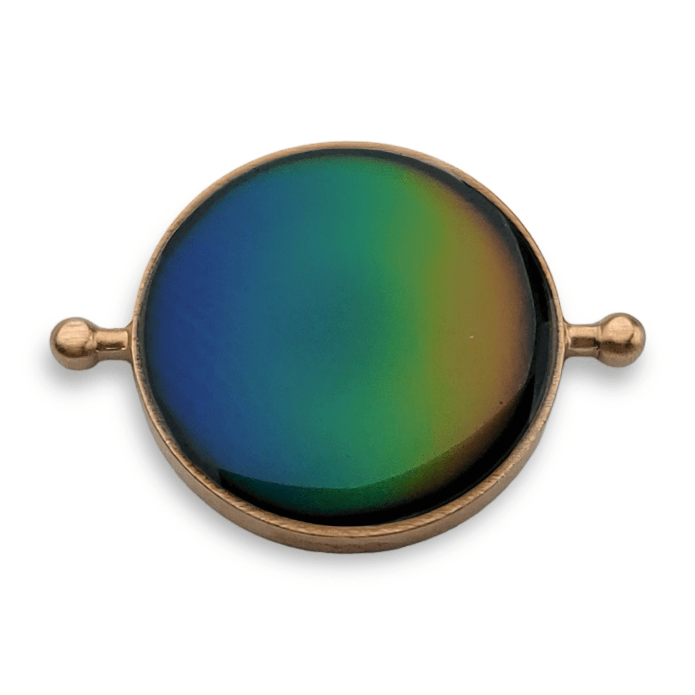 Rose Gold Mood Round Element (color changing)