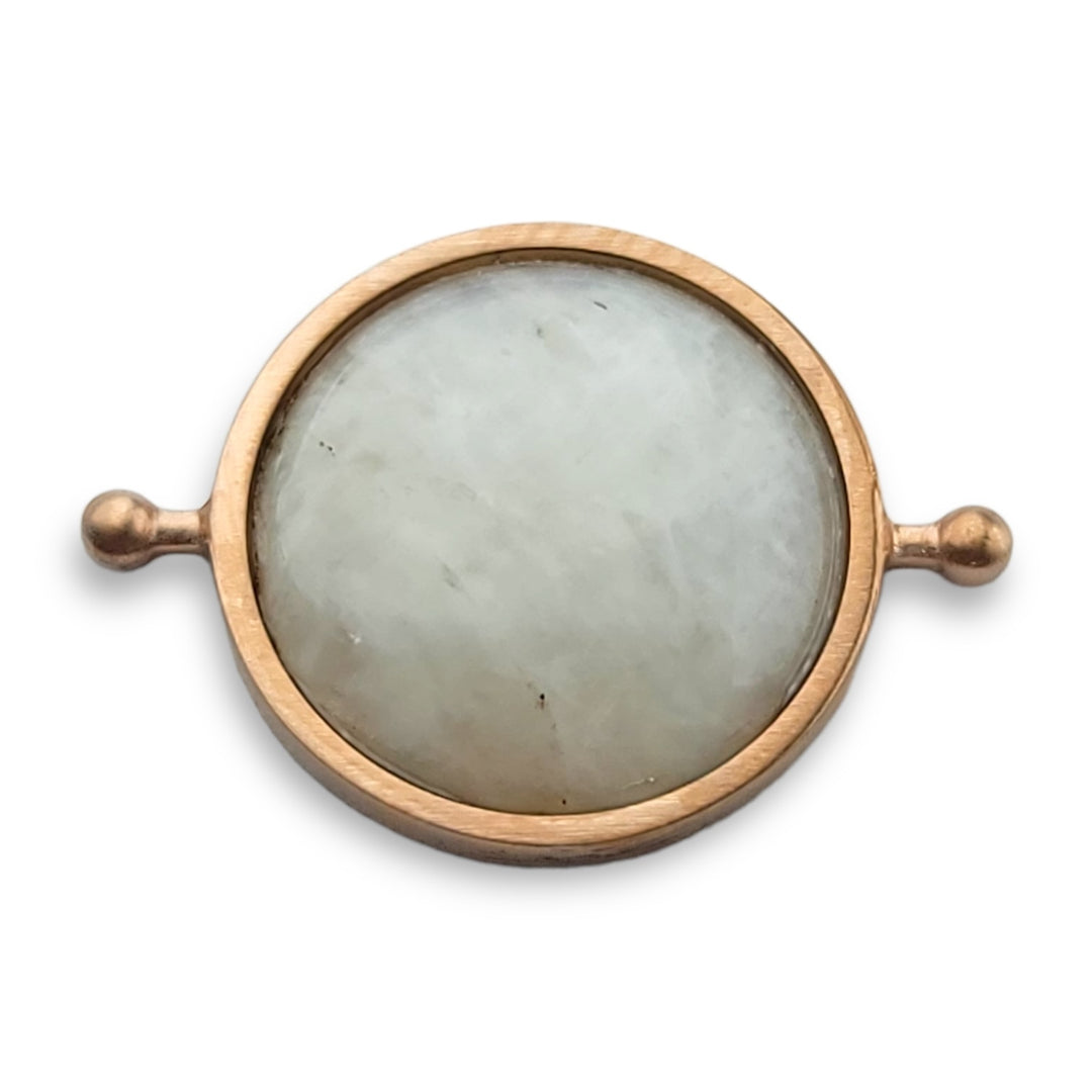 Rose Gold Round Crystal Element