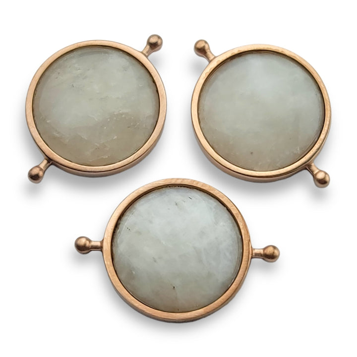 Rose Gold Round Crystal Element