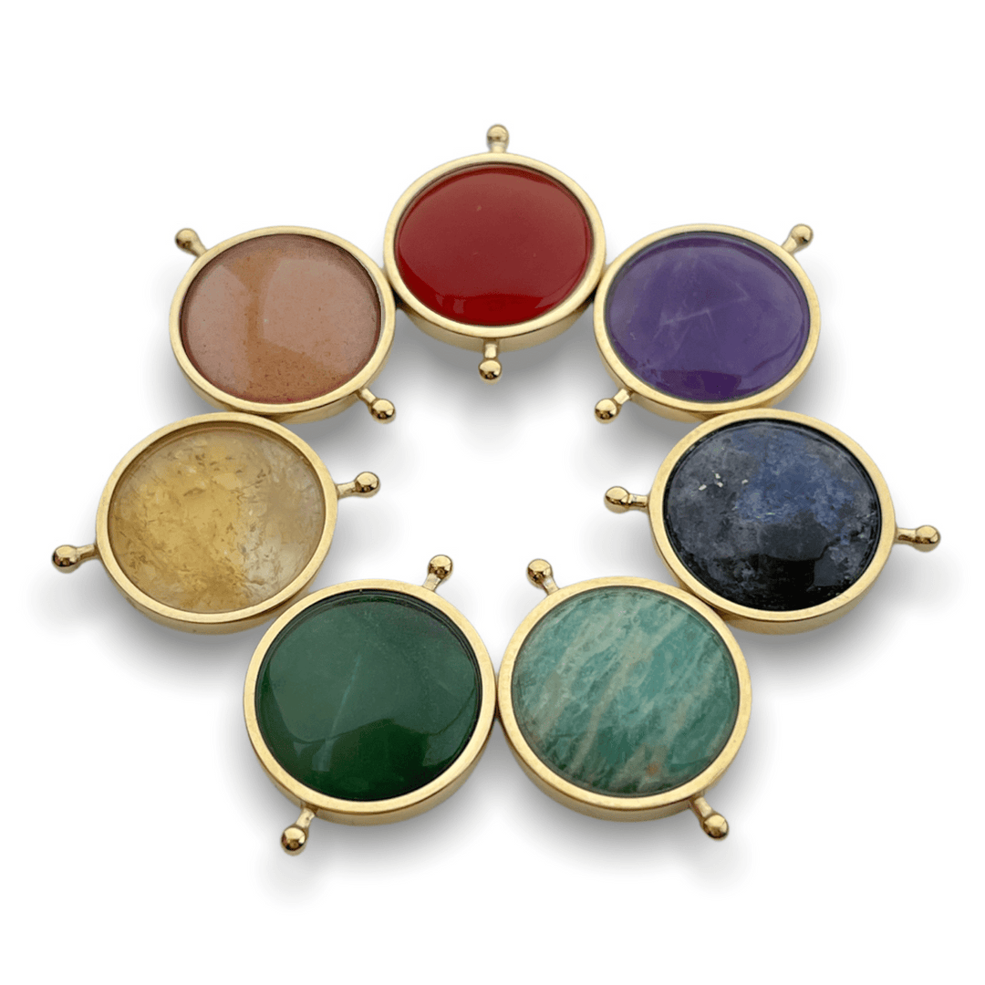 Deluxe Crystal Chakra 7 Element Set
