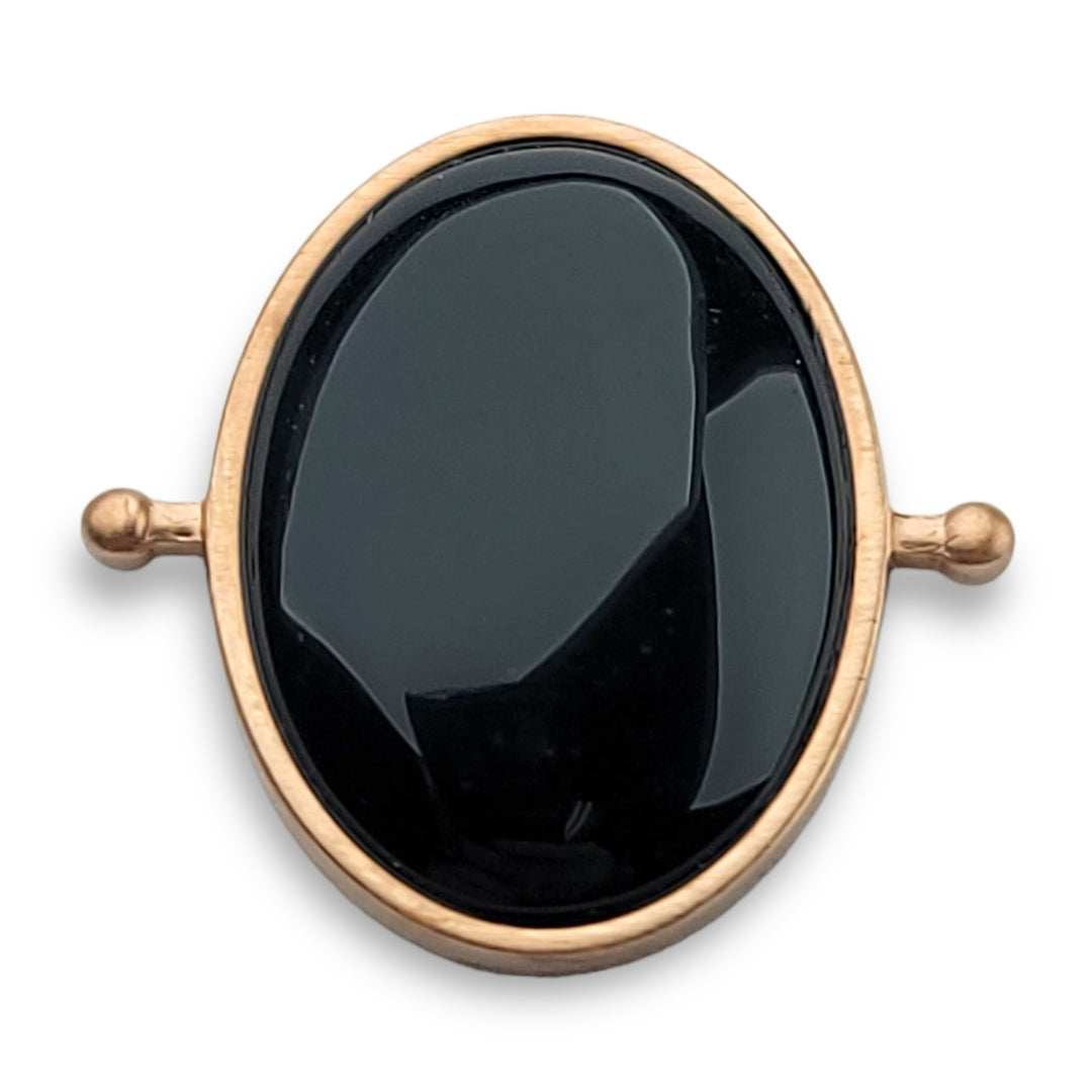Rose Gold Oval & Octangle™ Crystal Element
