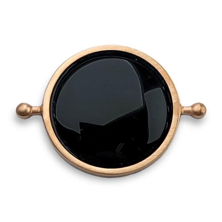 Rose Gold Round Crystal Element