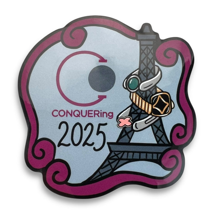 CONQUERing 2025 PFW Stickers