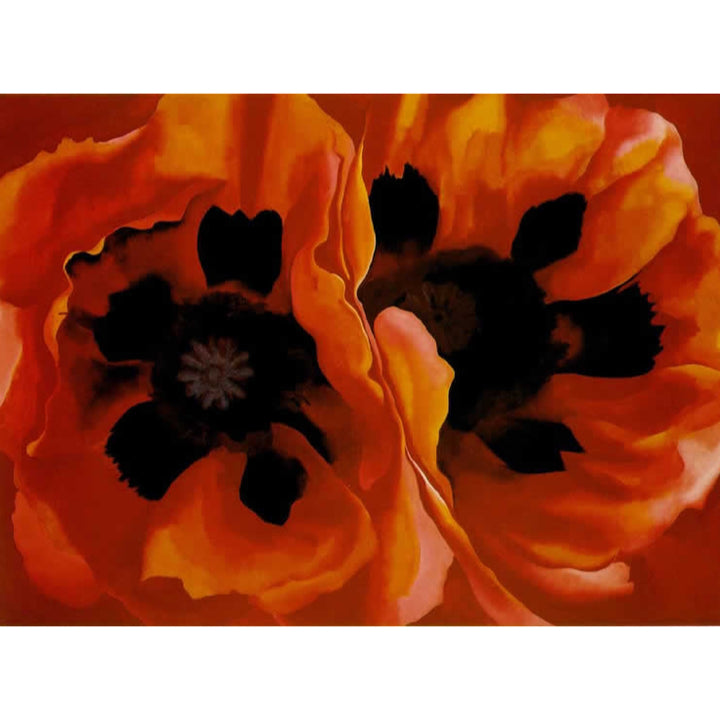 "O'Keeffe's Poppies" TwinPoint™ Mosaic Stone Element